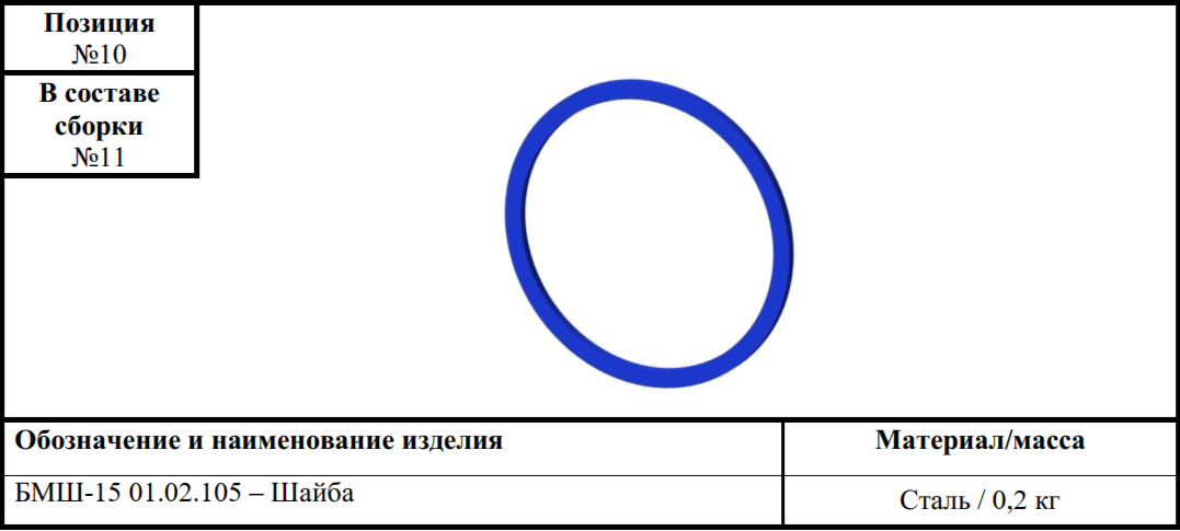 БМШ-15 01.02.105 – Шайба