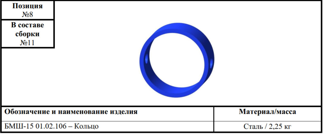 БМШ-15 01.02.106 – Кольцо